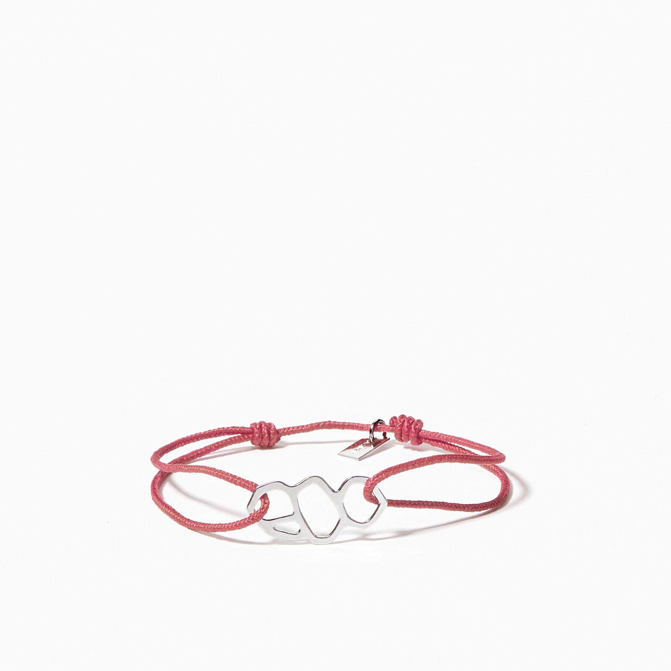 bracelet femme argent rose
