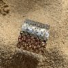 bracelet manchette argent sur sable